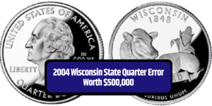 2004 Wisconsin State Quarter Error Worth $500,000